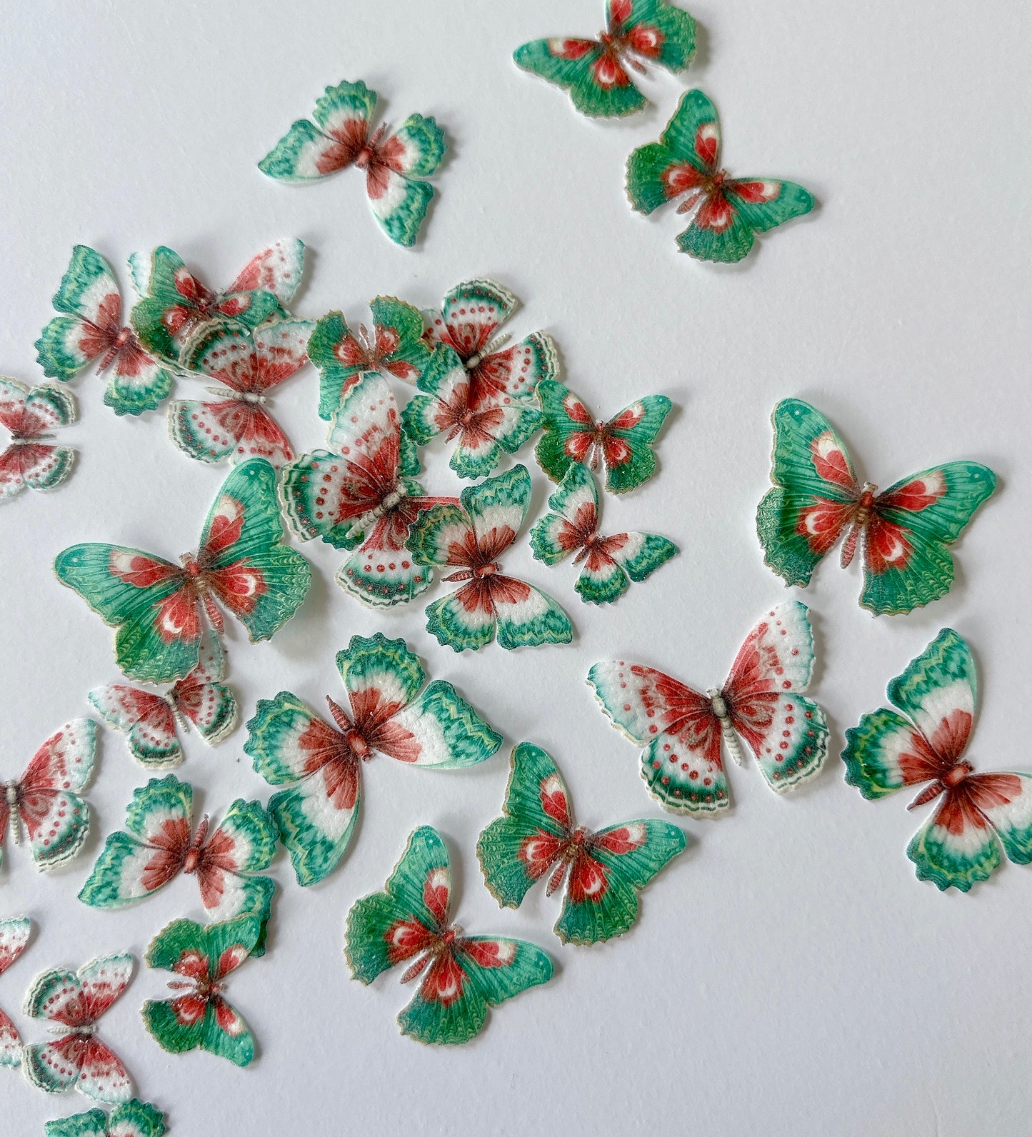 Christmas wafer butterflies- pack of 22