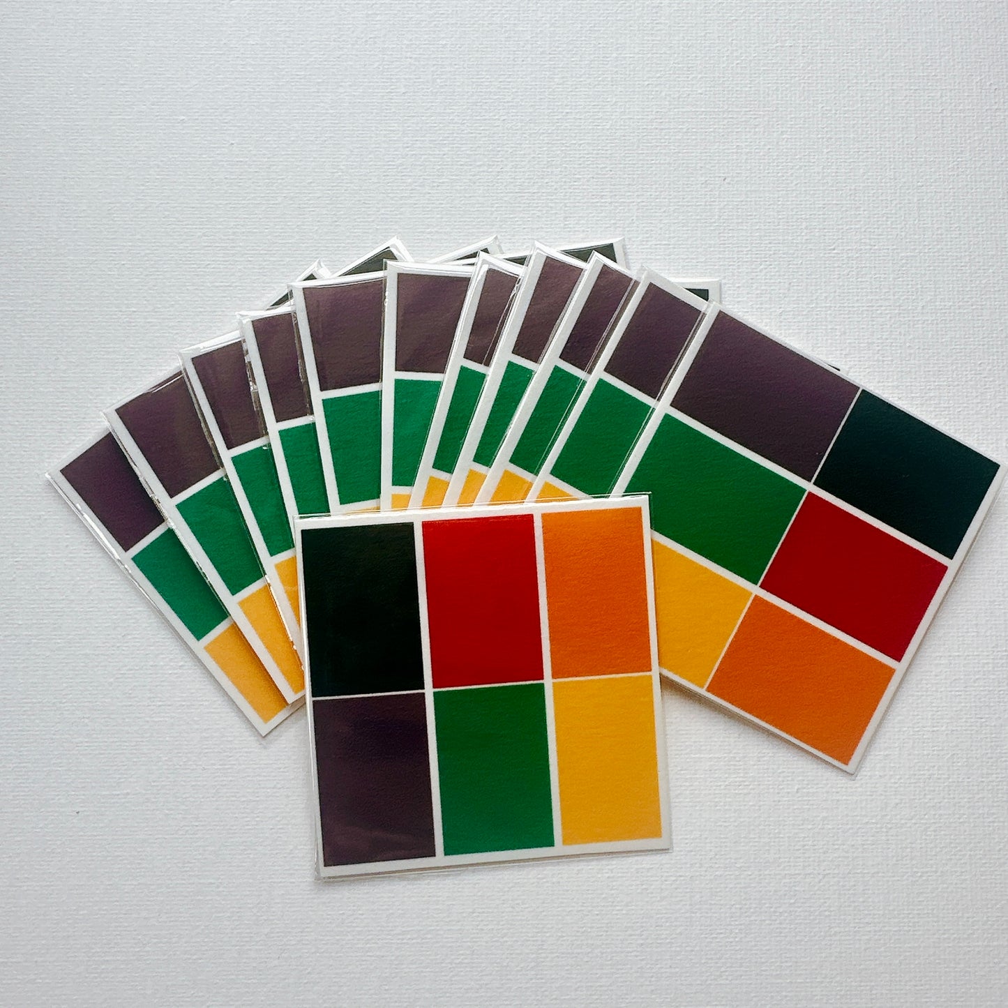 12x 6 colour Halloween PYO paint palette