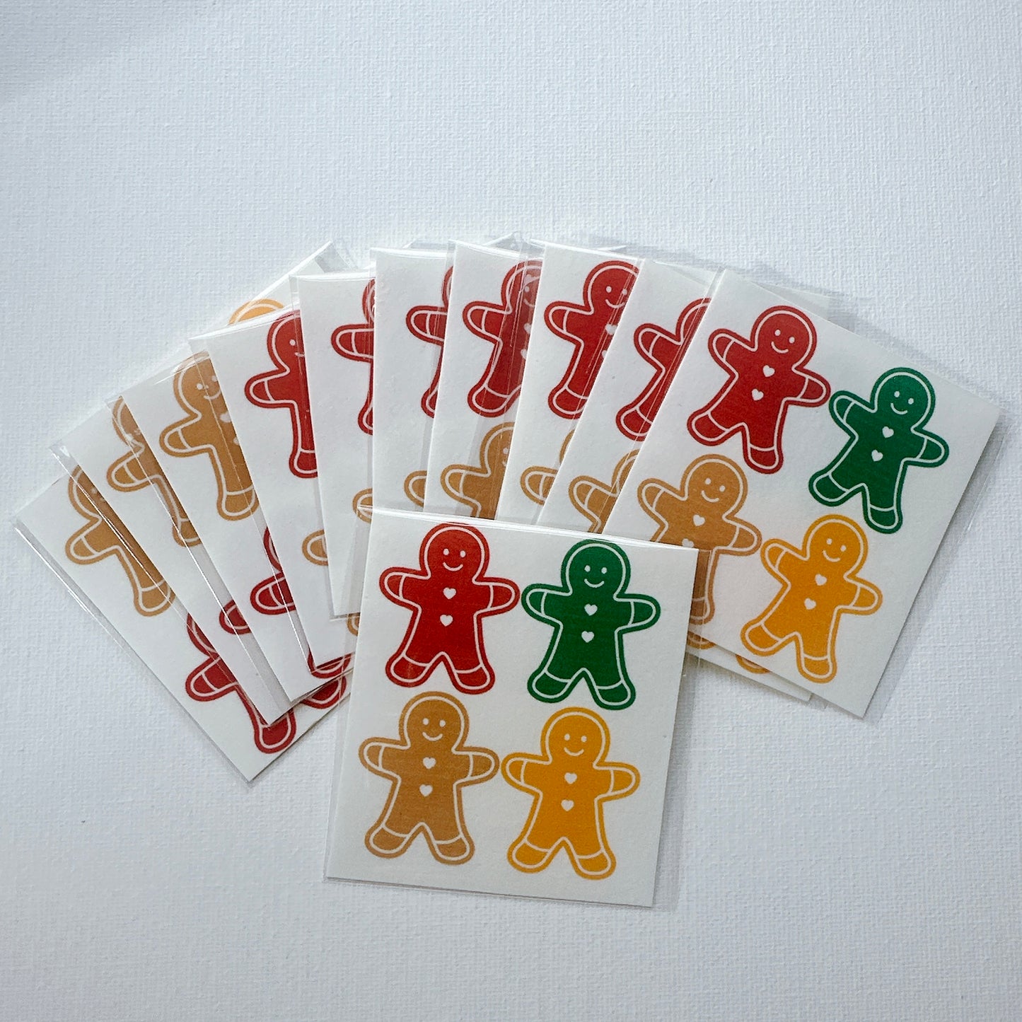 12x gingerbread PYO paint palette