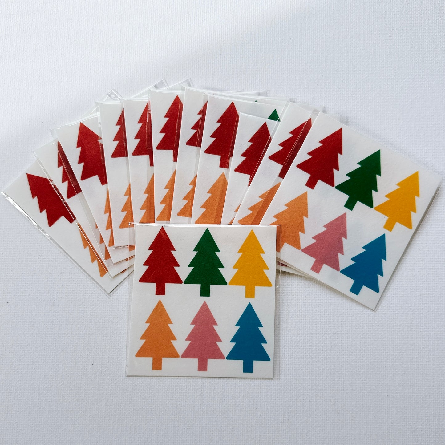 12x Christmas Trees PYO paint palette