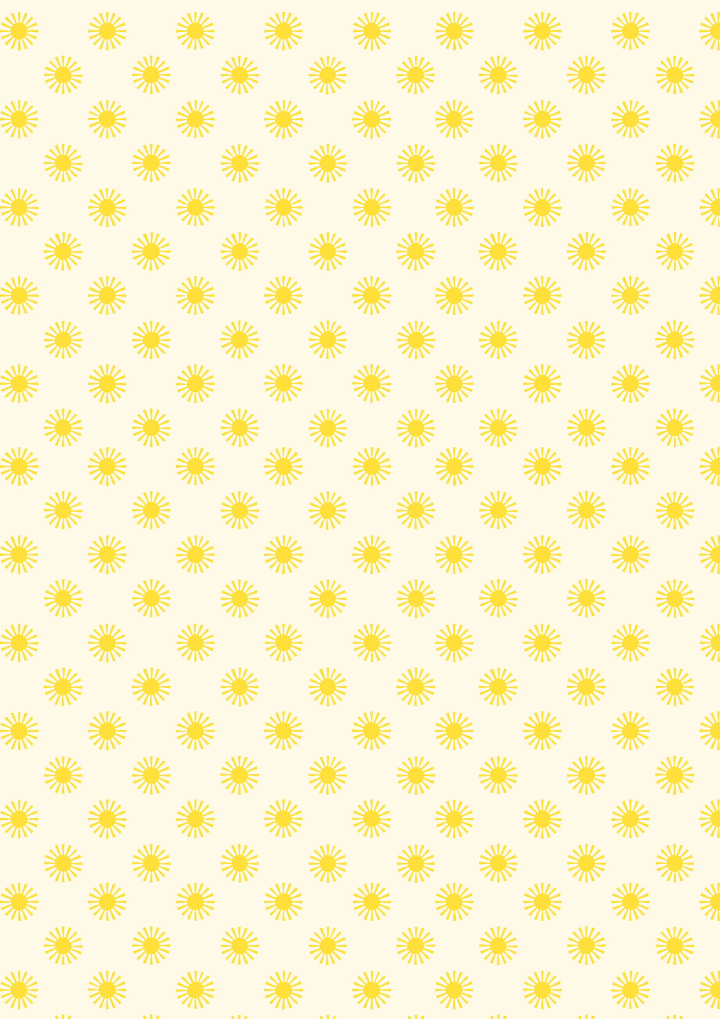 Suns - A4 edible image