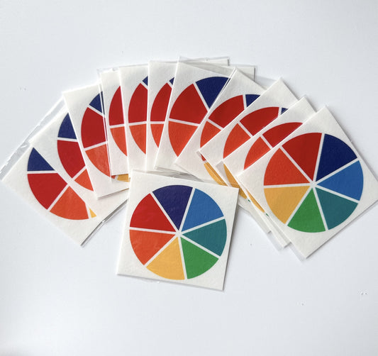 12 colour wheel PYO paint palette