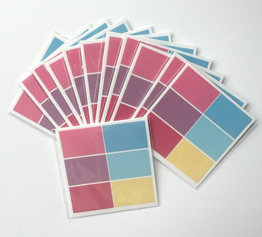 12 Candyland PYO paint palette